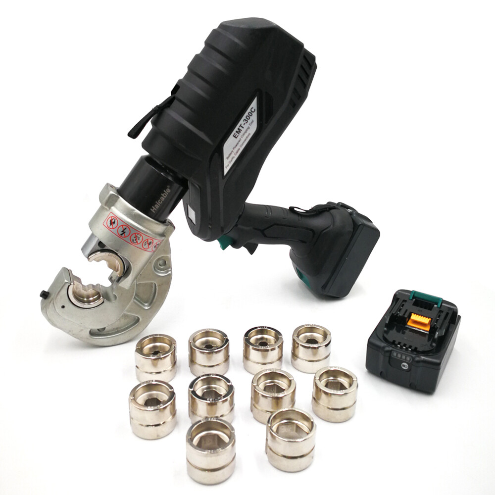 Pince à sertir sans fil à batterie 12T HCB-300