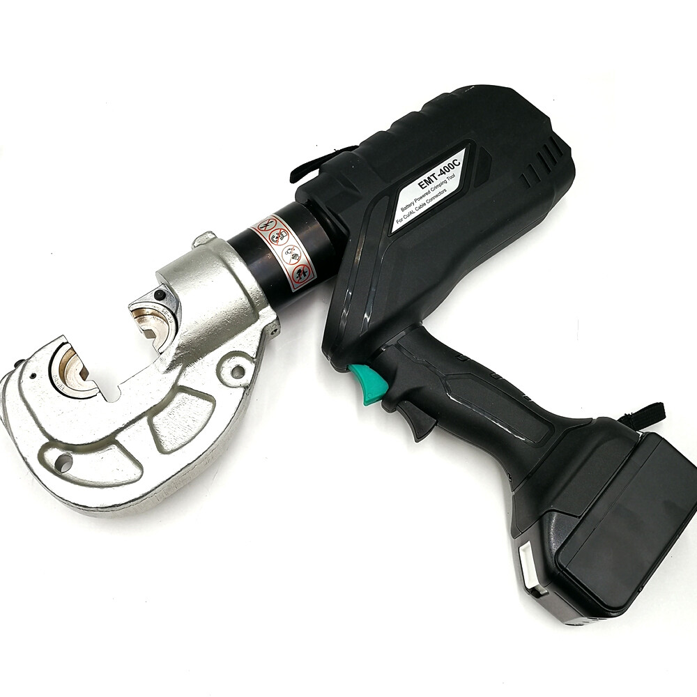 Pince à sertir sans fil à batterie 13T HCB-400