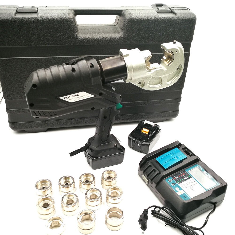 Pince à sertir sans fil à batterie 13T HCB-400