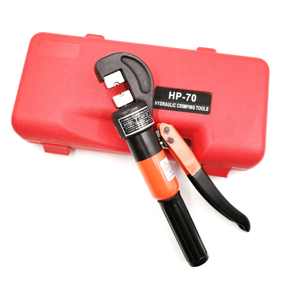 Outil de sertissage hydraulique pour connecteurs de câble 4-70mm² HP-70