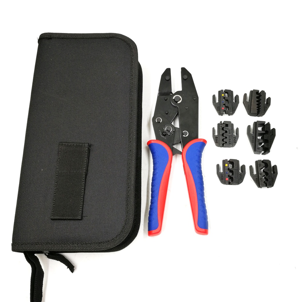 Jeu d'outils de sertissage KIT-03C avec matrices interchangeables