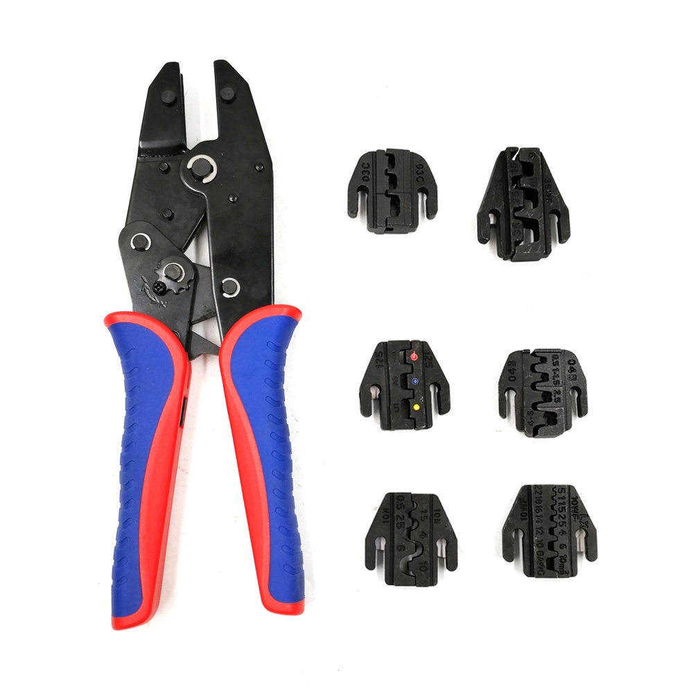 Jeu d'outils de sertissage KIT-03C avec matrices interchangeables