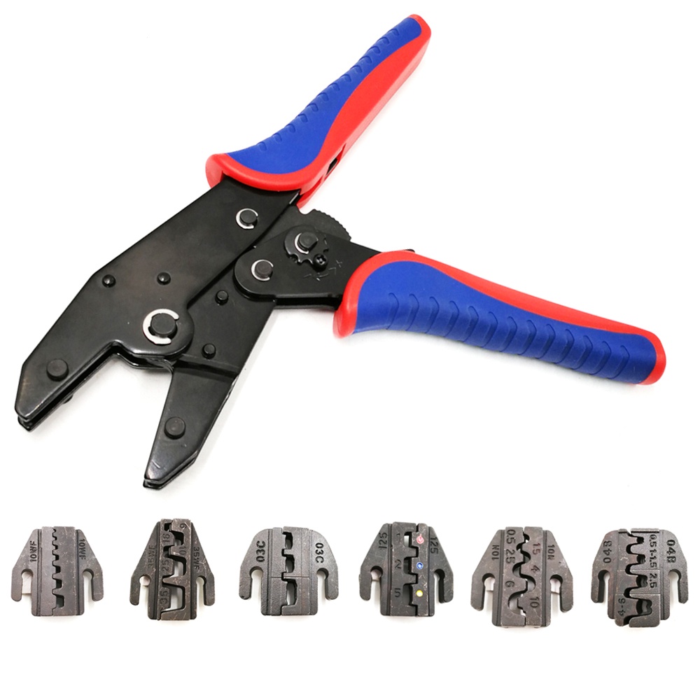 Jeu d'outils de sertissage KIT-03C avec matrices interchangeables