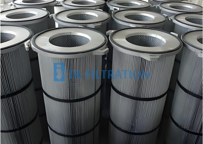 Performance and characteristics of the filter cartridge filter