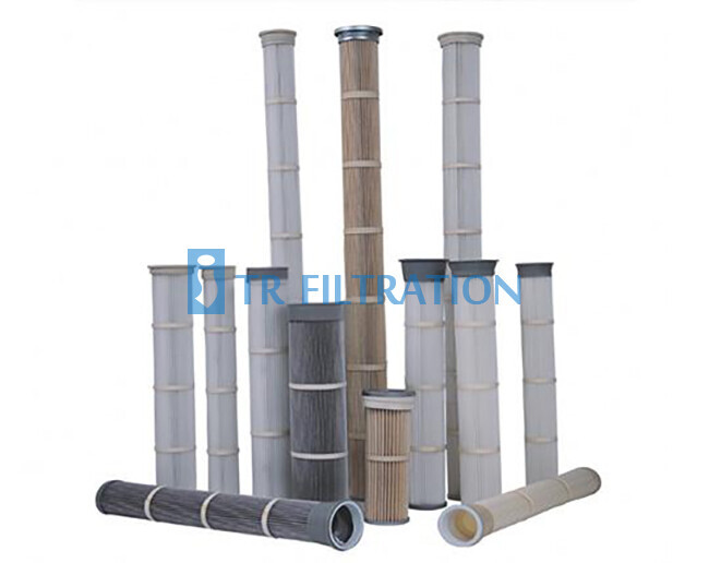 Difference filter cartridge from the dust filter bag