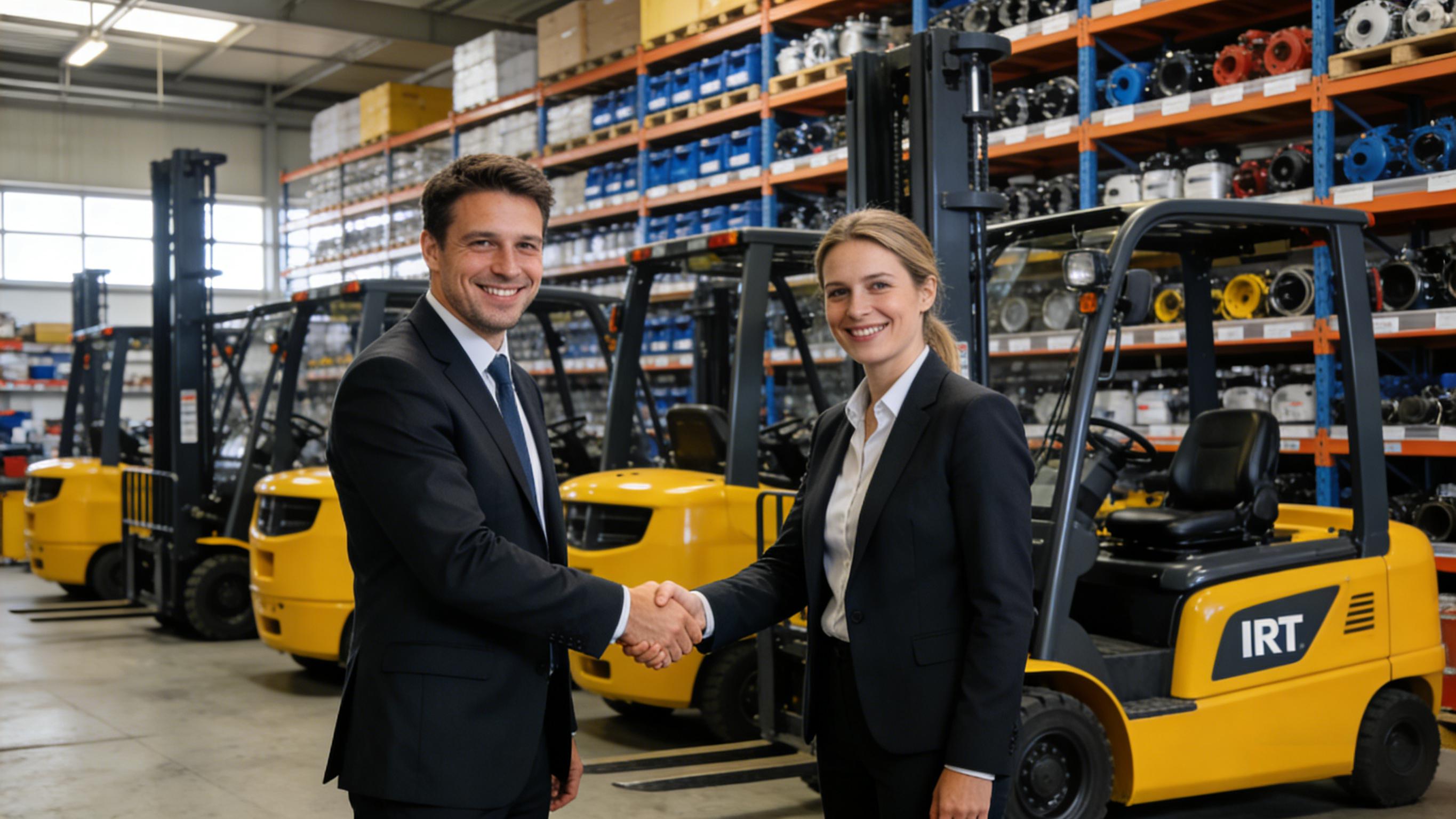 Shanghai-based IRT, with over a decade of experience in the forklift industry, has solidified its partnerships in the European market with high-quality forklift spare parts.