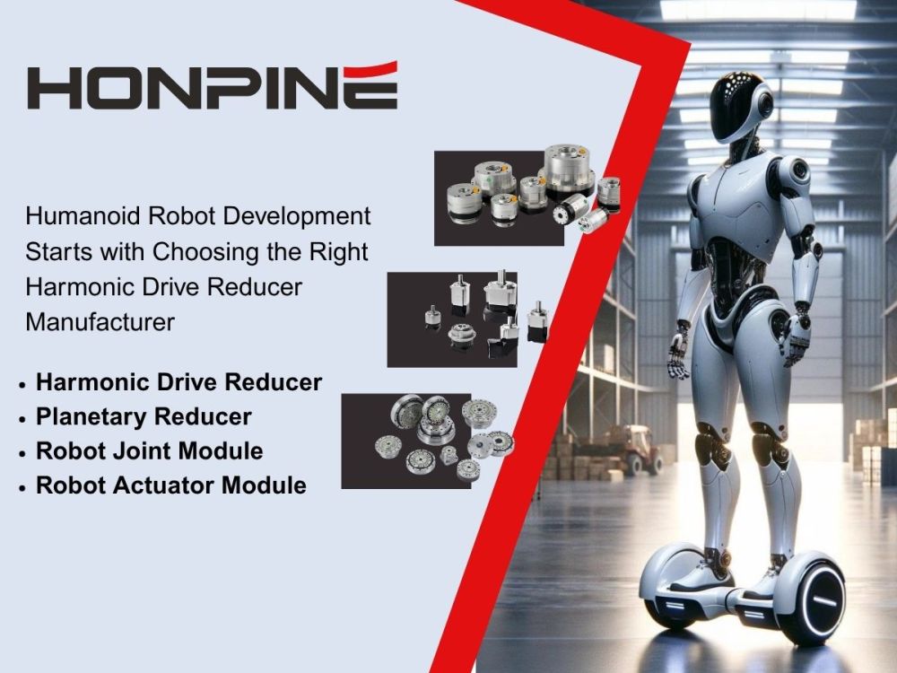 Le développement des robots humanoïdes commence par le choix du bon fabricant de réducteurs harmoniques