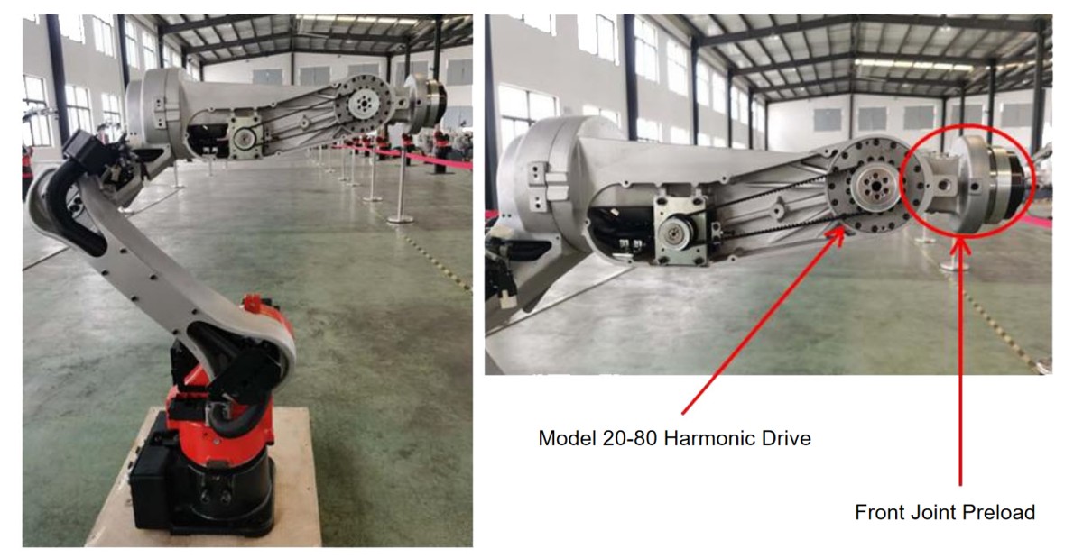 harmonic drive robot