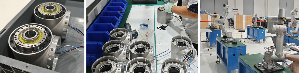 cobot harmonic drive motors