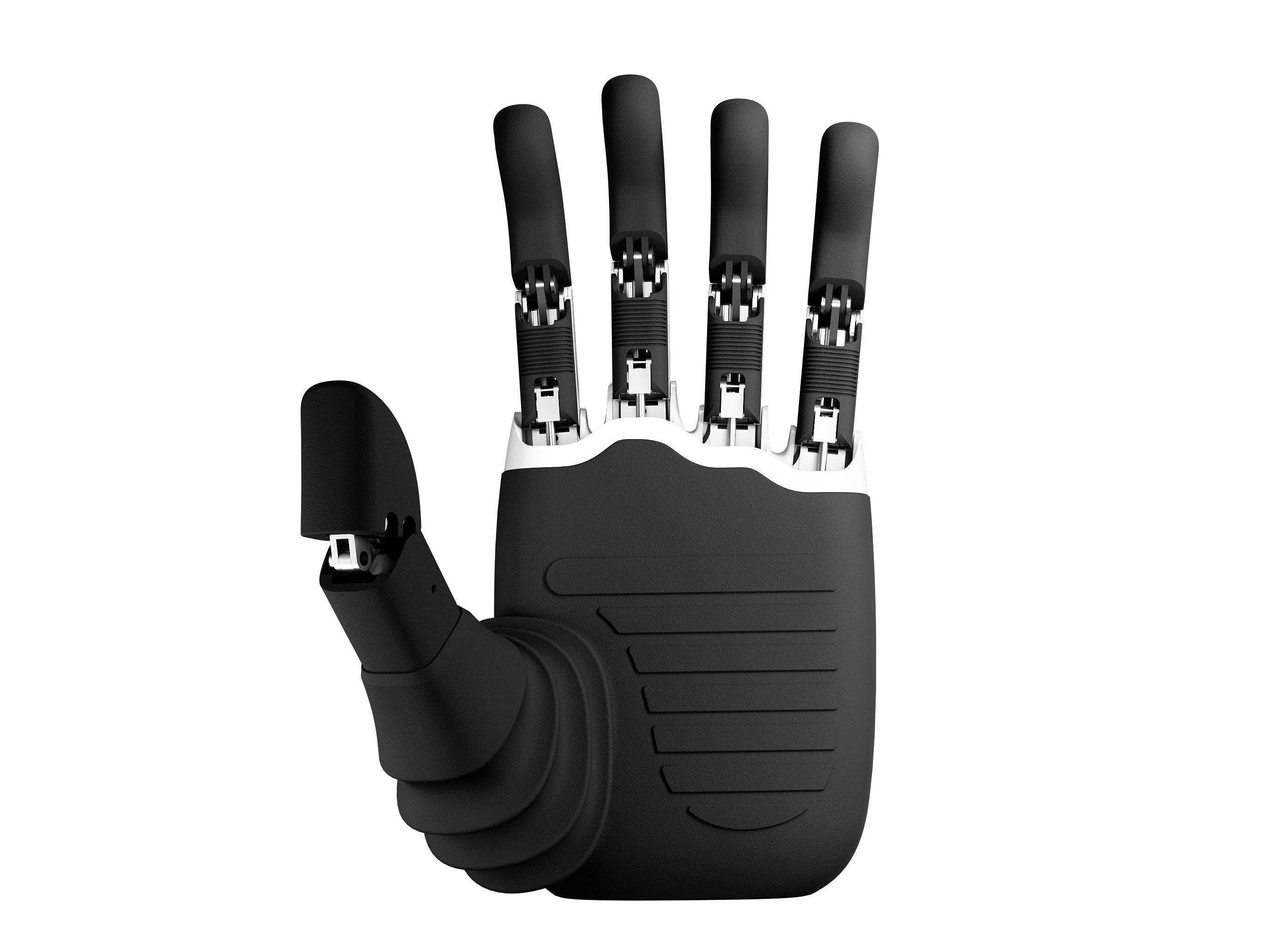 Main bionique compacte à haute force de préhension et haute précision