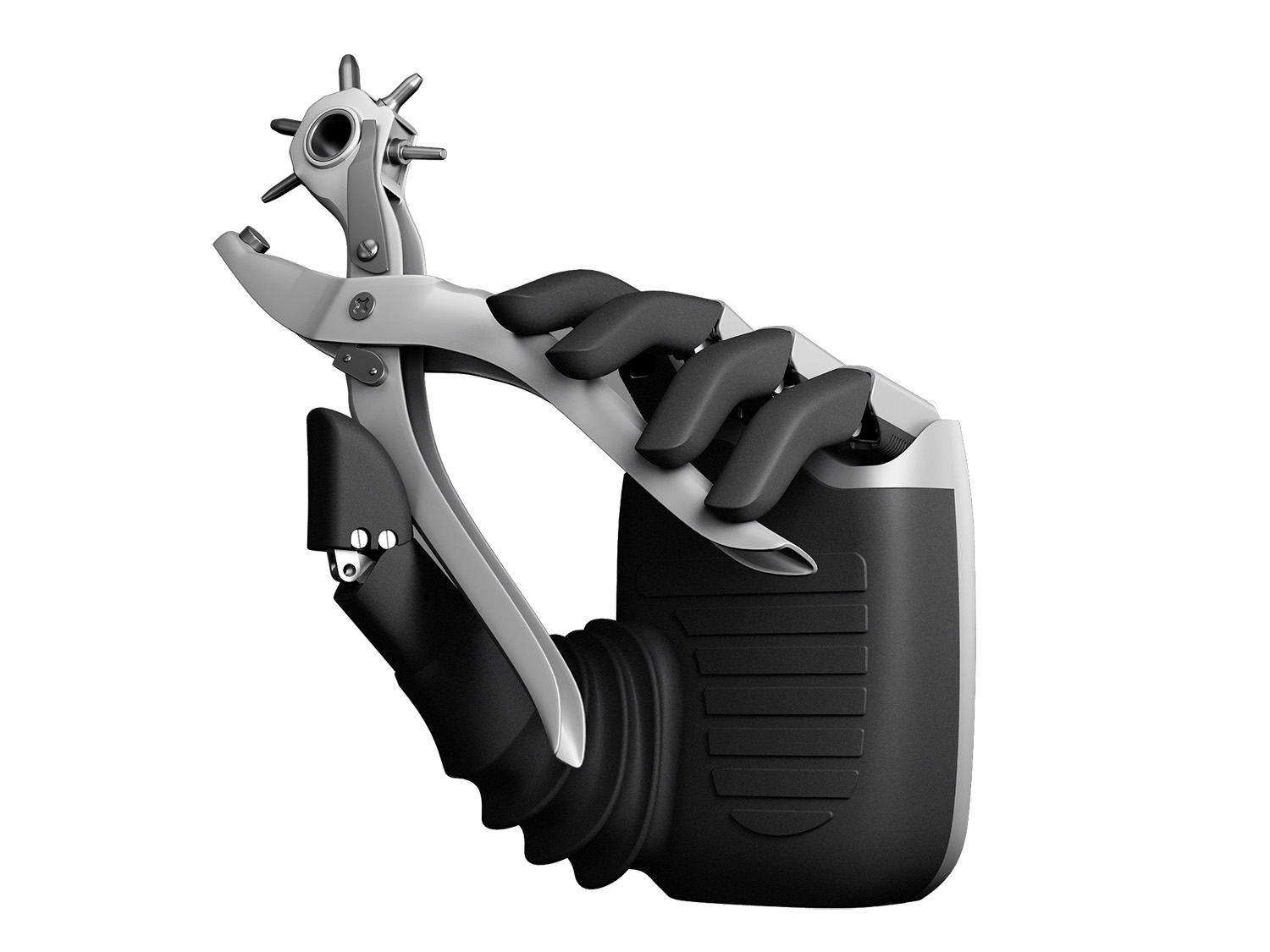 Main bionique compacte à haute force de préhension et haute précision