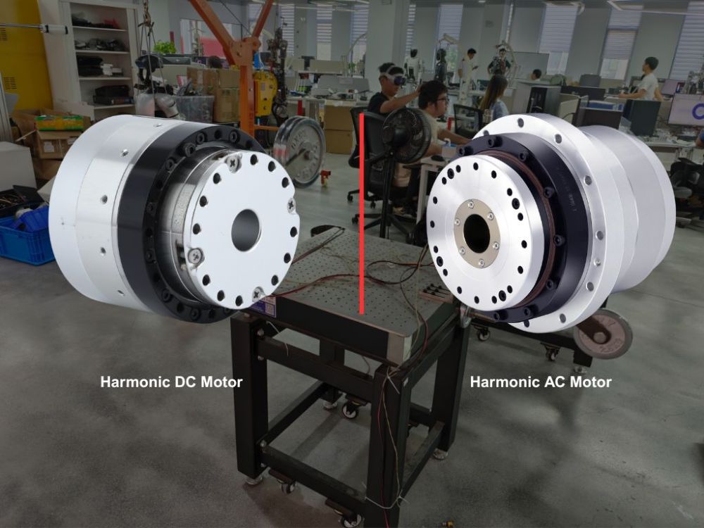 Moteur AC harmonique VS moteur DC harmonique