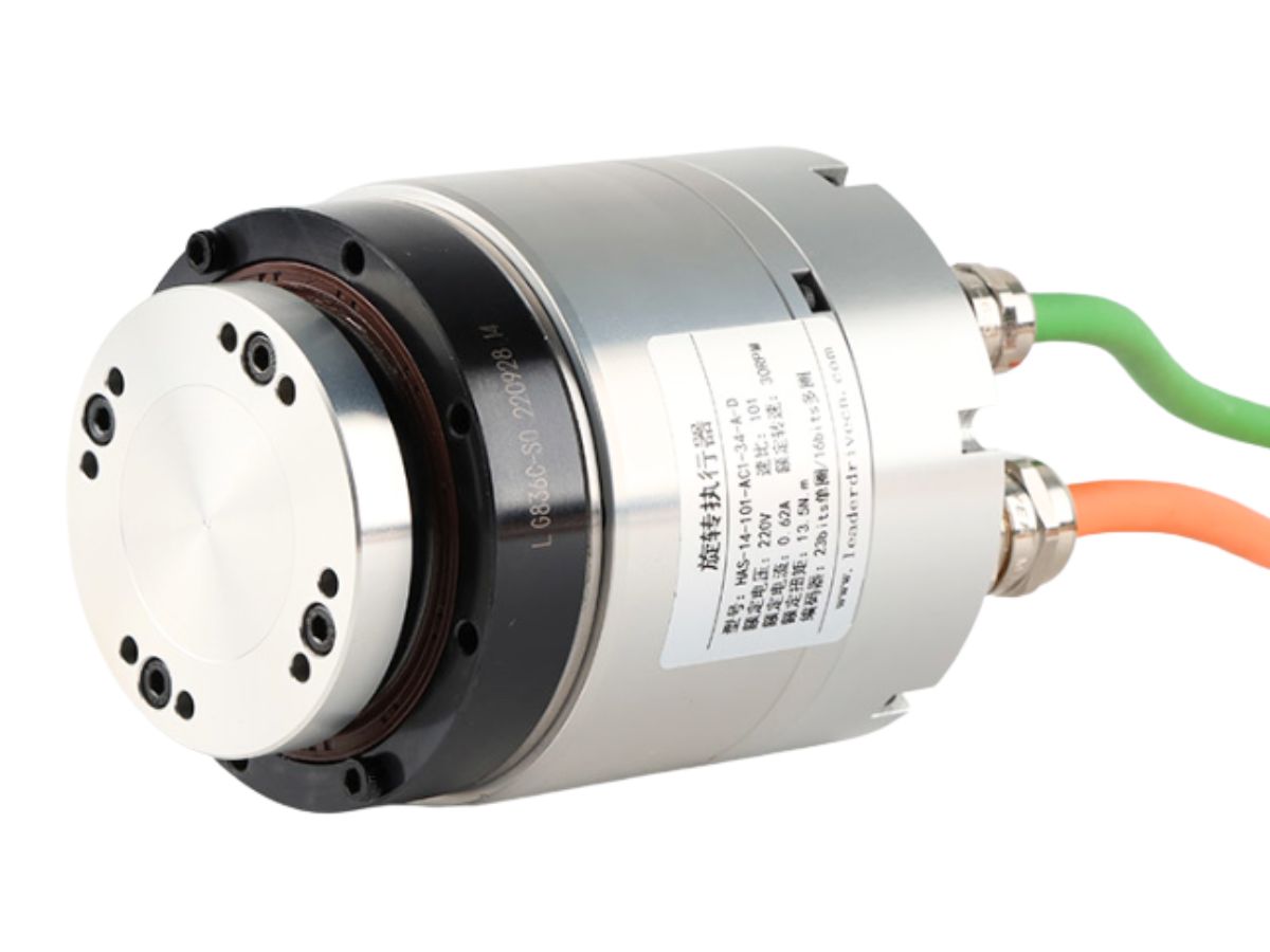 Moteur de couple sans cadre Harmonic Drive Codeur de précision Actionneur rotatif