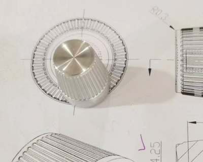 Pièces métalliques sur mesure pour machines-outils CNC à quatre axes