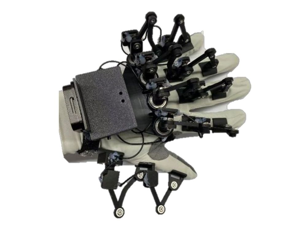 Gant exosquelette mécanique de téléopération haute précision Gant exosquelette mécanique de téléopération haute précision