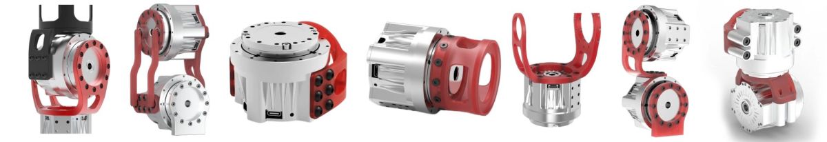 Harmonic joint modules with multiple connection options