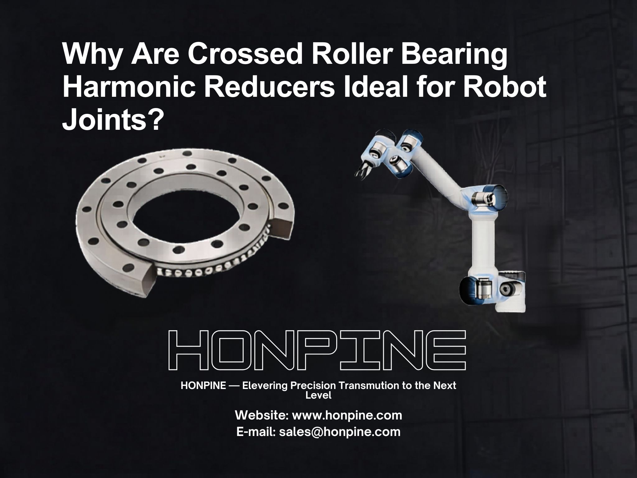 Pourquoi les réducteurs harmoniques à roulements à rouleaux croisés sont-ils idéaux pour les articulations de robots ?