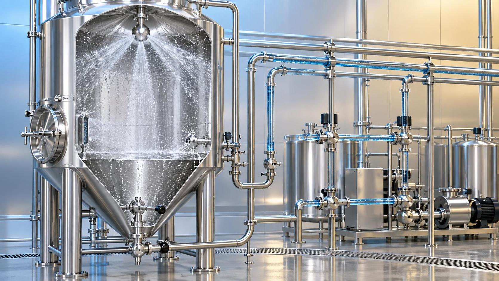 How to fix poor CIP coverage in an industrial uni-tank fermenter