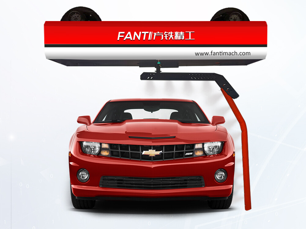 Lavadora de autos móvil FT-EcoSeries E200 con código QR de autoservicio 24/7