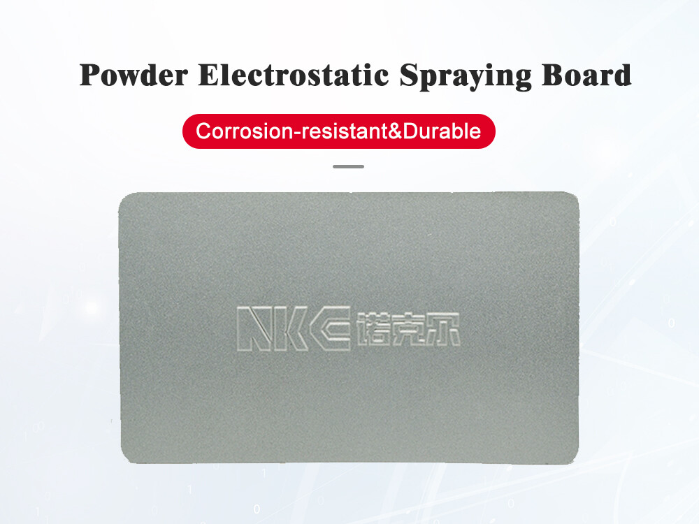 Placa de pulverización electrostática de polvo