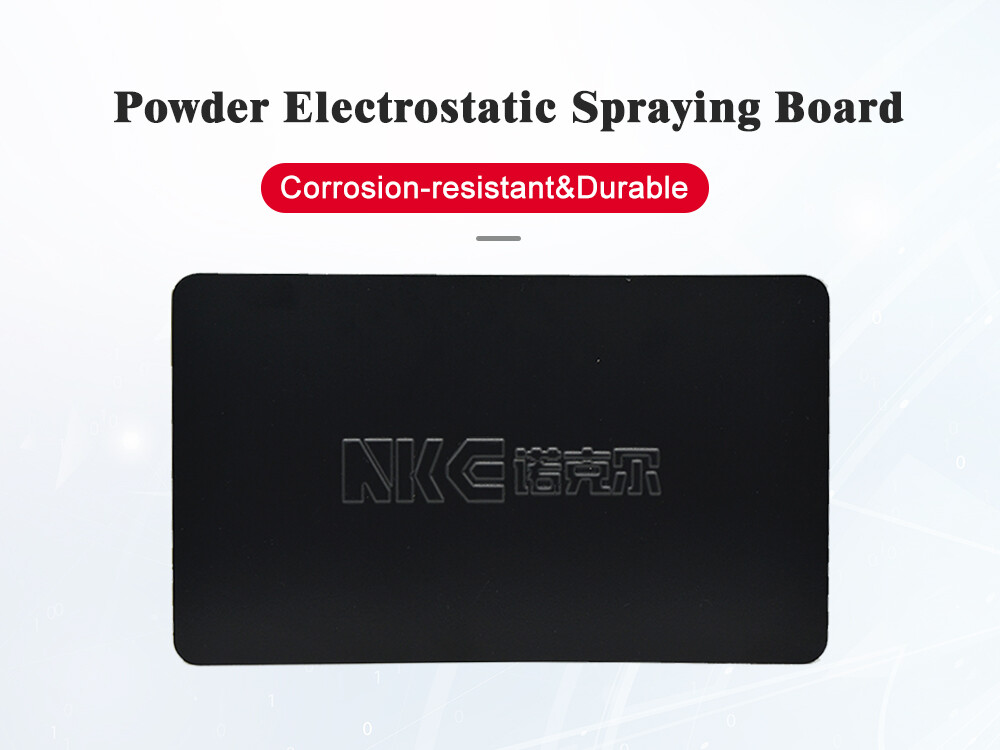 Placa de pulverización electrostática de polvo