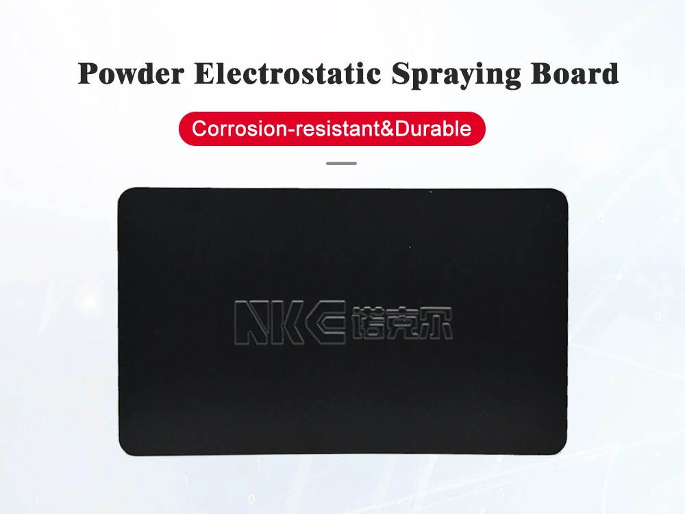 Placa de pulverización electrostática de polvo