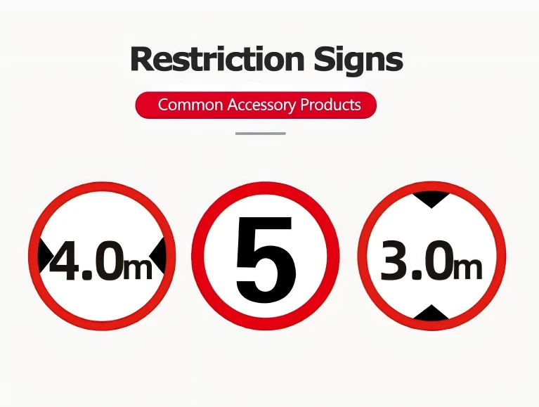 Señales de restricción