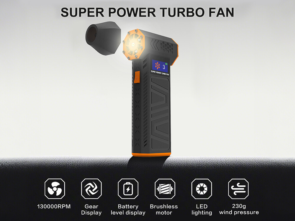 Ventilateur turbo Car Clean Power X3M