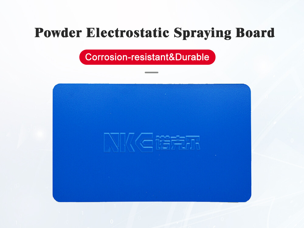 Panneau de pulvérisation électrostatique de poudre