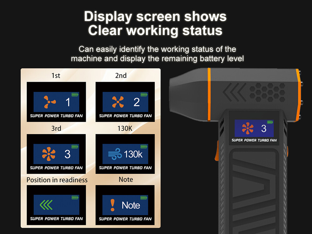 Ventilador Turbo Car Clean Power X3M