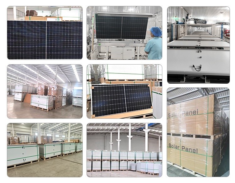 A Grade High Efficiency 460w 500w 550w Solar Power Panel Price 630w Solar Panel