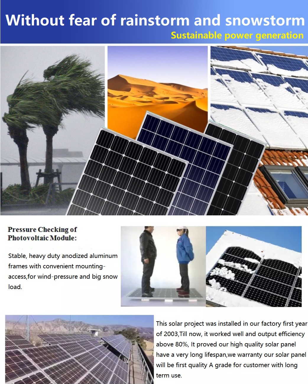 A Grade High Efficiency 460w 500w 550w Solar Power Panel Price 630w Solar Panel