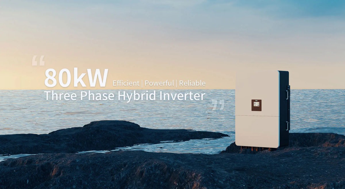 60KW 80KW Deye Solar Hybrid Inverter
