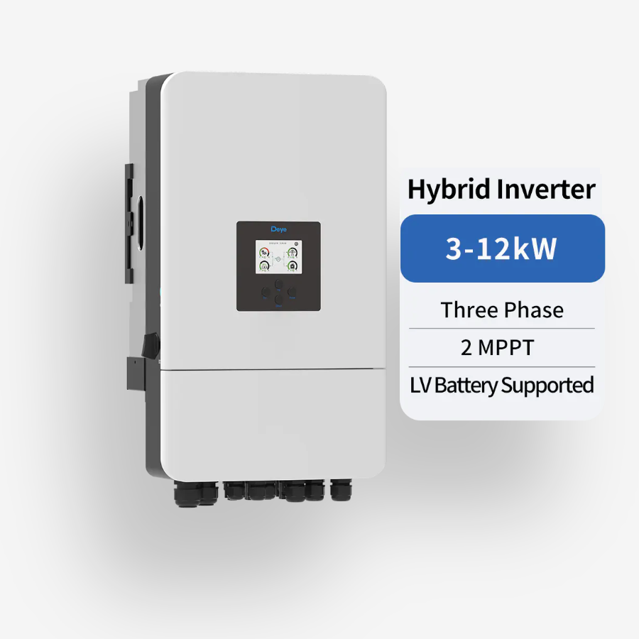 3KW to 12KW Deye Hybrid Inverter 3phase Low Voltage