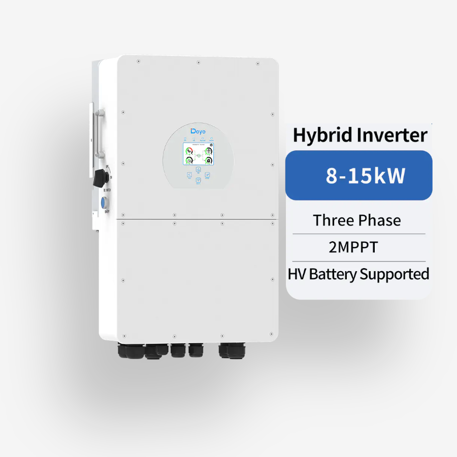 8KW 10KW 12KW 15KW Deye Hybrid Inverter 3 Phase For North America