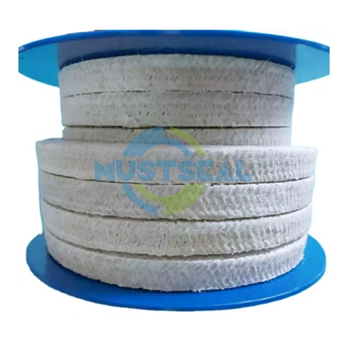 Glass fiber packing with PTFE impregnation