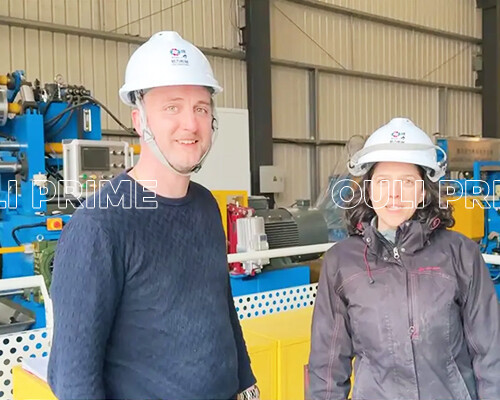 Des clients du monde entier visitent notre usine pour inspecter les mélangeurs de caoutchouc...