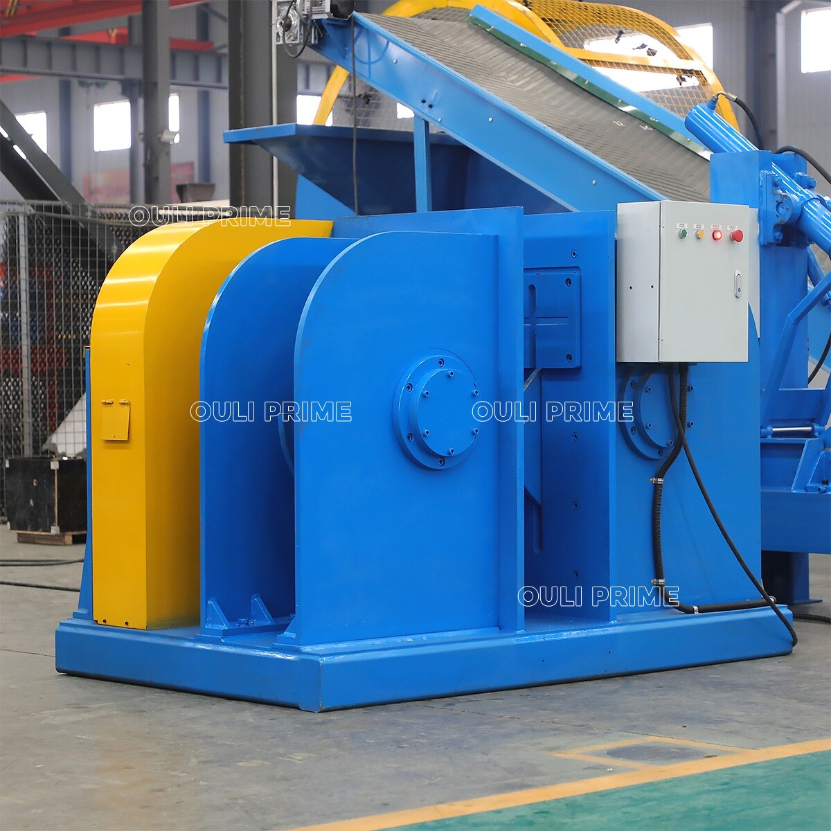 Machine à étirer les fils de pneus à double crochet / Démailleuse de pneus