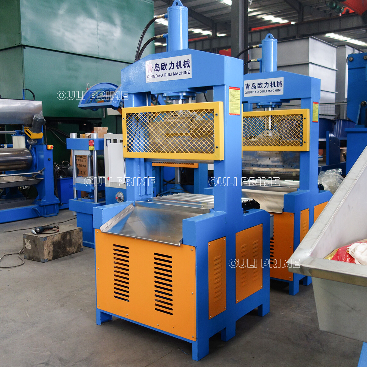 Coupeur de balles en caoutchouc hydraulique / Machine à couper le caoutchouc