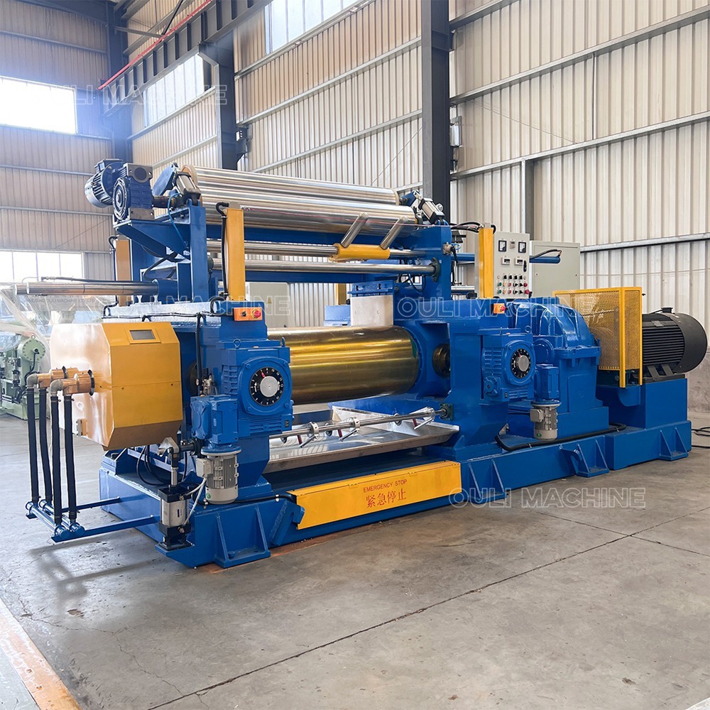 Mélangeur de Stock Automatique Type Broyeur Ouvert à Deux Cylindres pour Caoutchouc