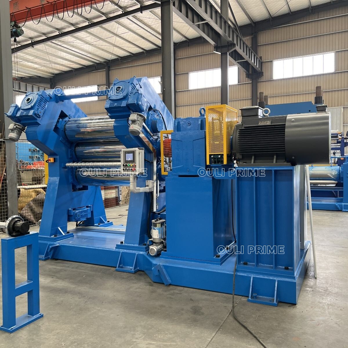 Máquina de calandragem de borracha de 4 rolos / máquina de fabricação de folhas de borracha