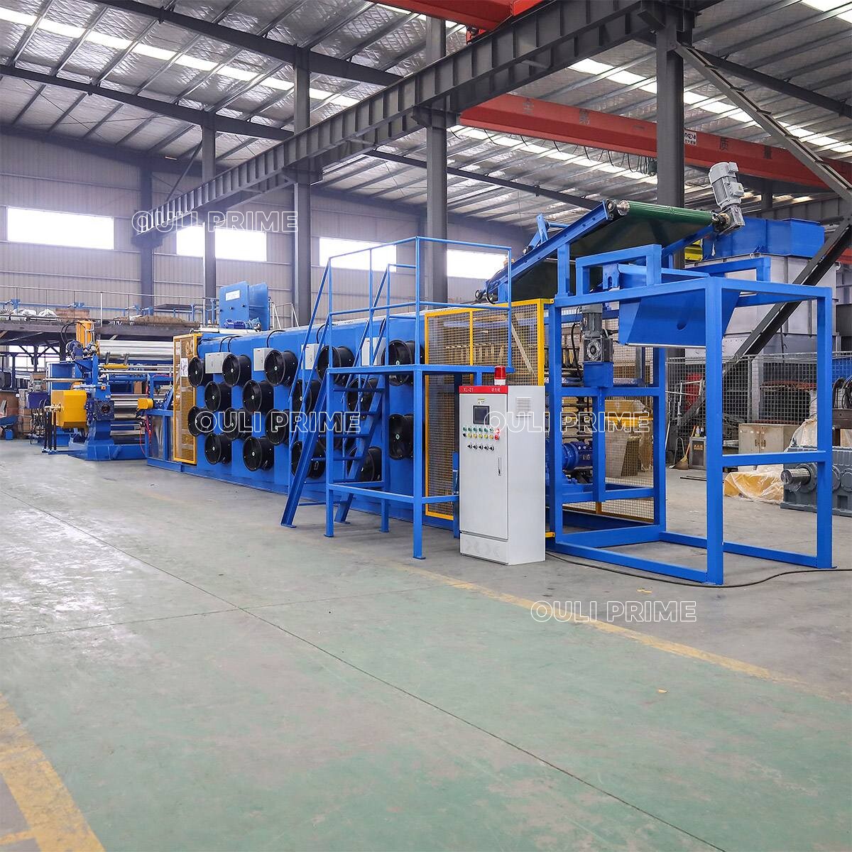 Máquina de Resfriamento de Borracha Tipo Esteira Transportadora