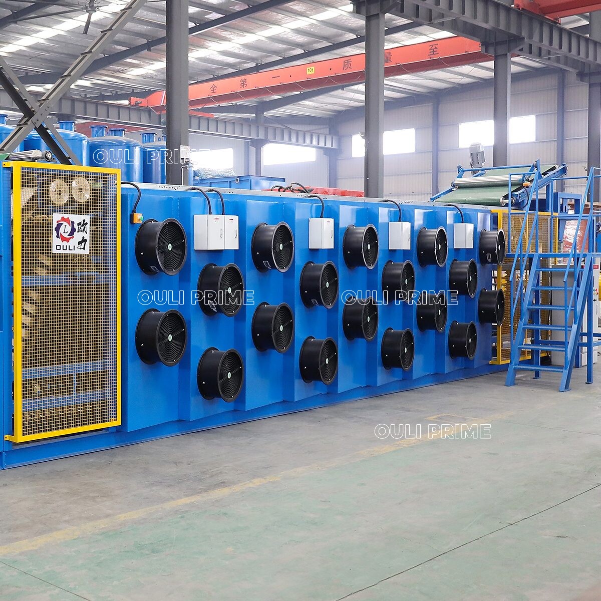 Máquina de Resfriamento de Borracha Tipo Esteira Transportadora