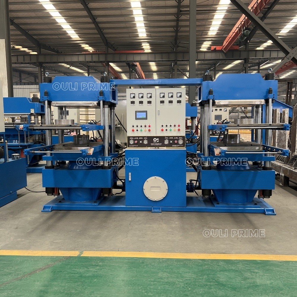 Column rubber vulcanizing press machine  (2)