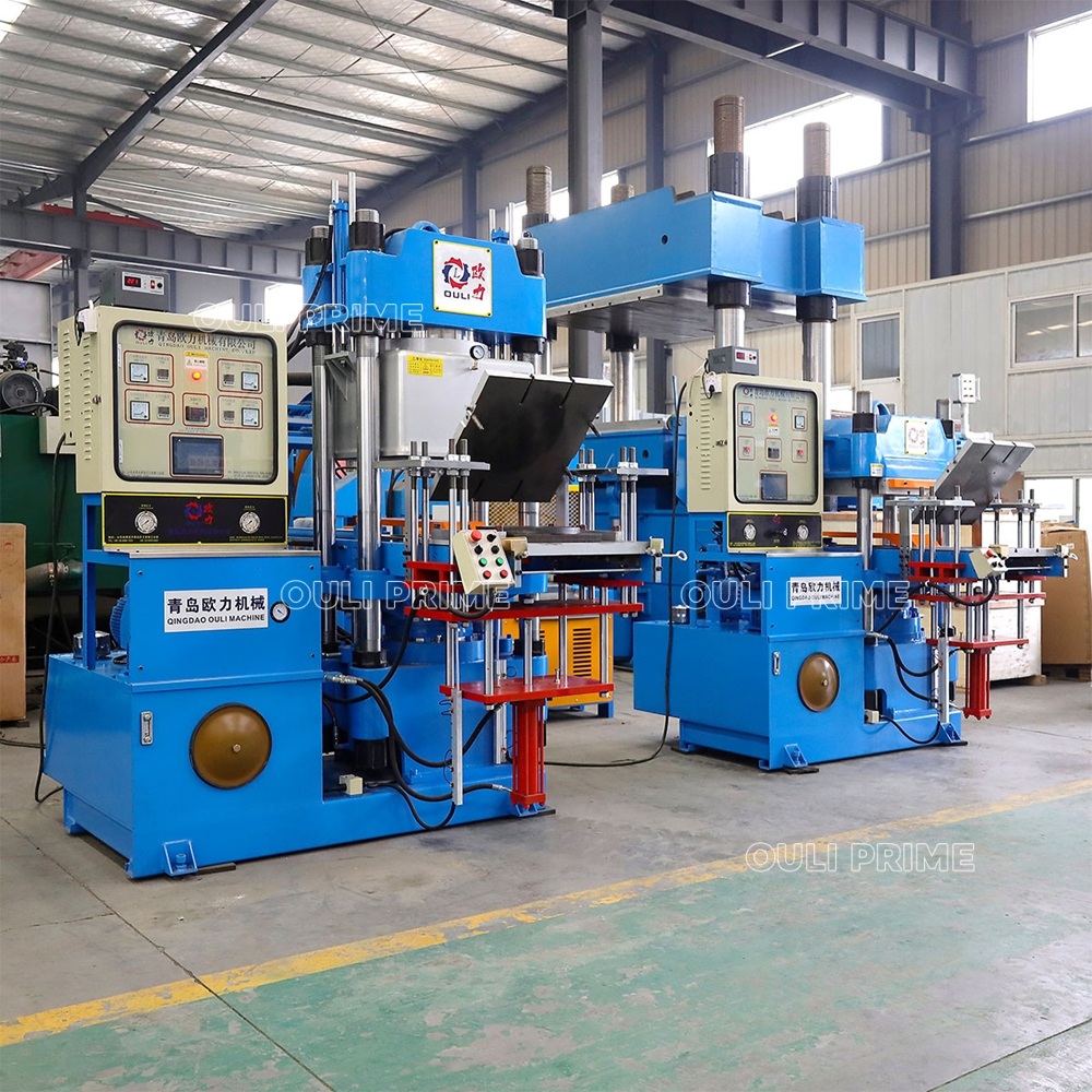 Prensa de vulcanização de borracha a vácuo