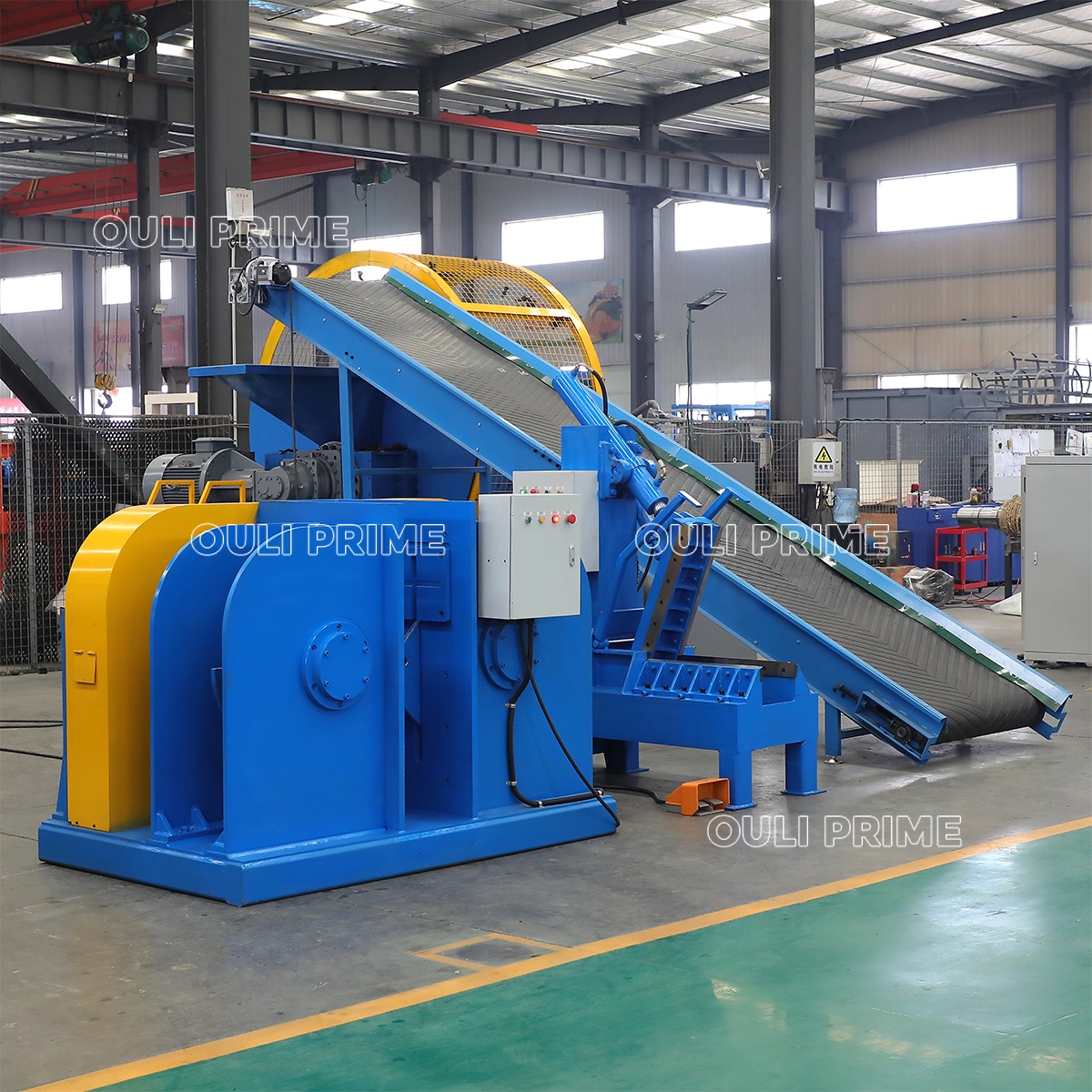 Máquina de Reciclagem de Pneus Usados