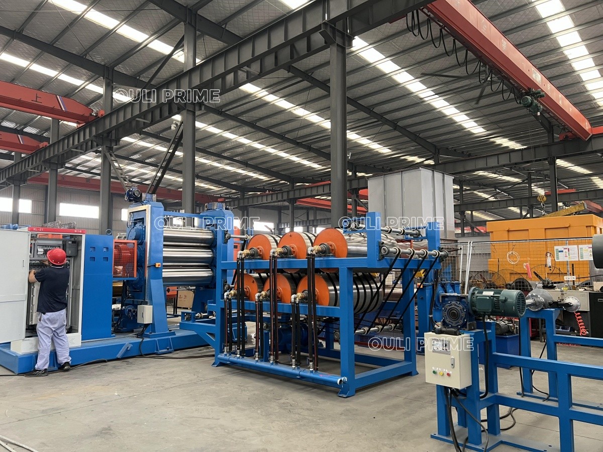 roller cooling machine