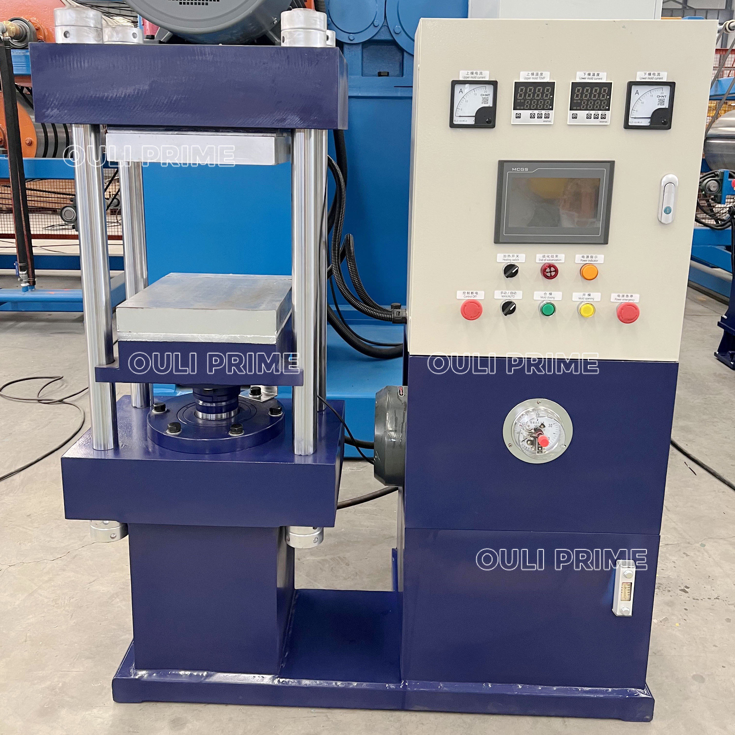 Máquina de Vulcanização de Borracha para Laboratório