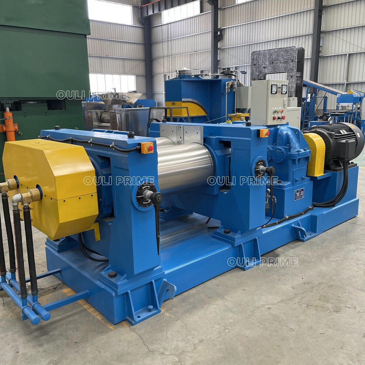 Línea de producción de caucho regenerado / Molino de refinación de caucho