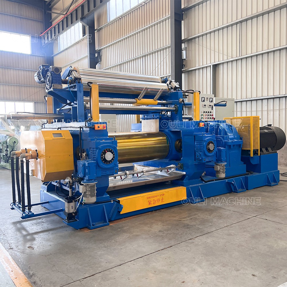 Mezclador Automático de Stock Tipo Molino Abierto de Dos Rodillos para Caucho